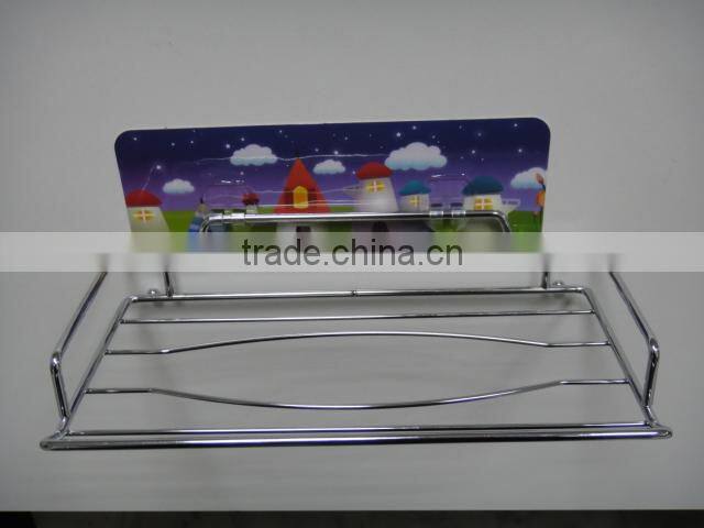 Magic sticky facial tissue paper holders