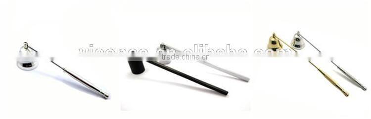 High quality stainless steel wick trimmer candle scissors /snuffer/dipper professional production C013