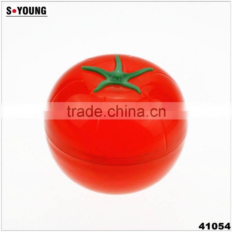 41054 tomato Shaped Plastic Saver/Storage Box/Storage Container with FDA/LFGB