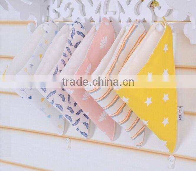 Baby Kid Toddler Triangle Scarf Bandana Bibs Saliva Towel