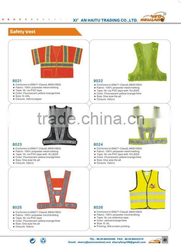 ANSI/CE EN471 safty reflective vest