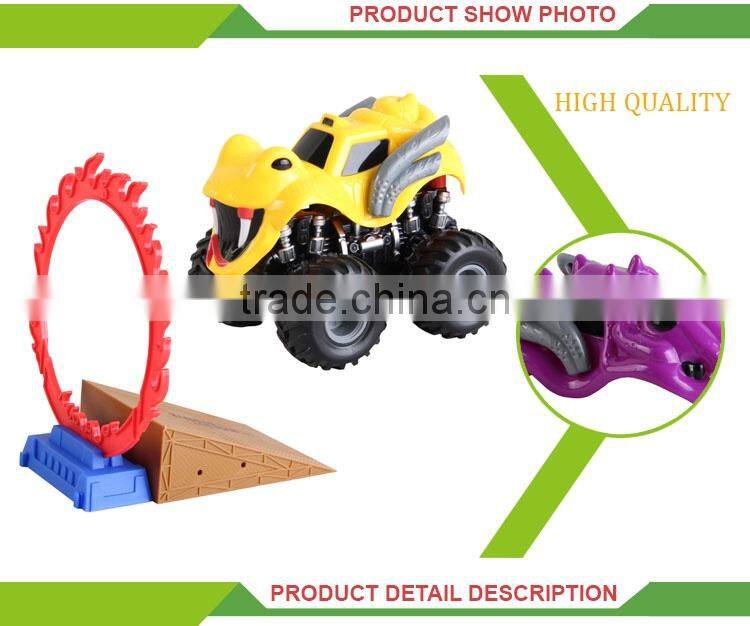 New design plastic friction 4wd hotwheels toys cars with platform