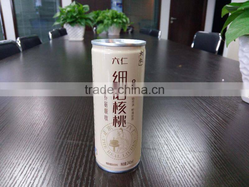 Jiuren grinded walnut milk 240ml canned soft drink