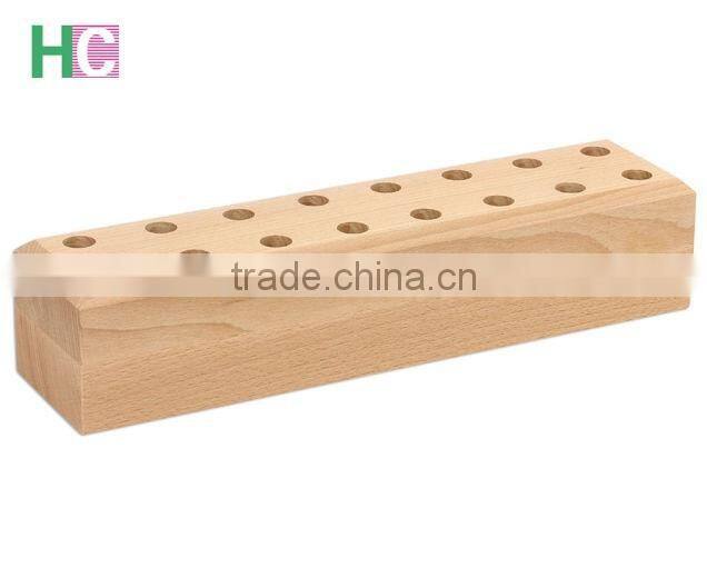 Natural Beech Wood and Pencil Pencil Holder