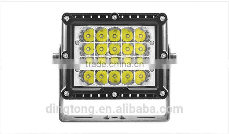 100W Rectangle LED Working Light for ATV SUV OFF ROAD jeep truck, heavy duty, boat,marine led work lamp