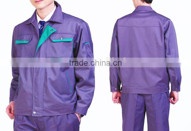 2016 OEM unisex engineering overall industrial uniforms workwear
