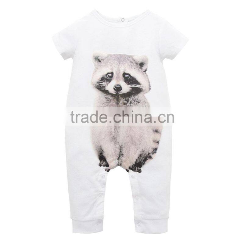 Animal Design Baby Romper Boy