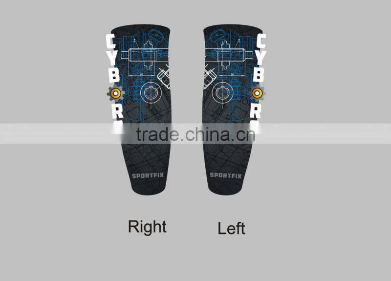 Sublimation calf compression Sleeve, Softball Baseball Basketball Cycling Sleeves