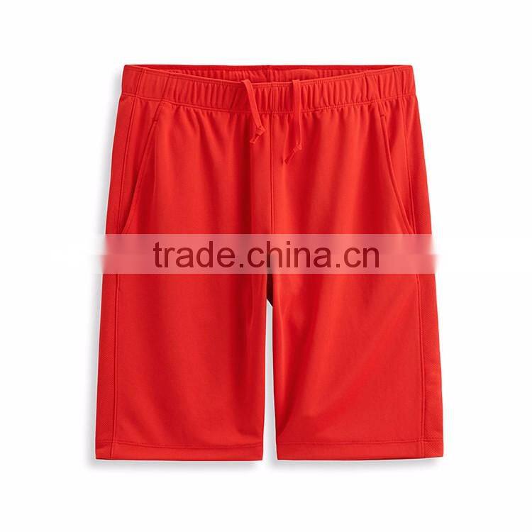 100% Polyester Custom Design Blank Wholesale Dry Fit Running Sport Mens Shorts