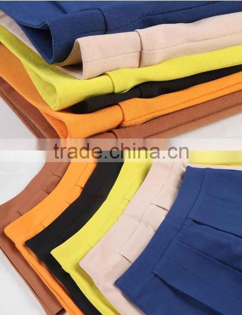 Young Girls European style fashion casual large size skirt/dress pants wholesale clothing
