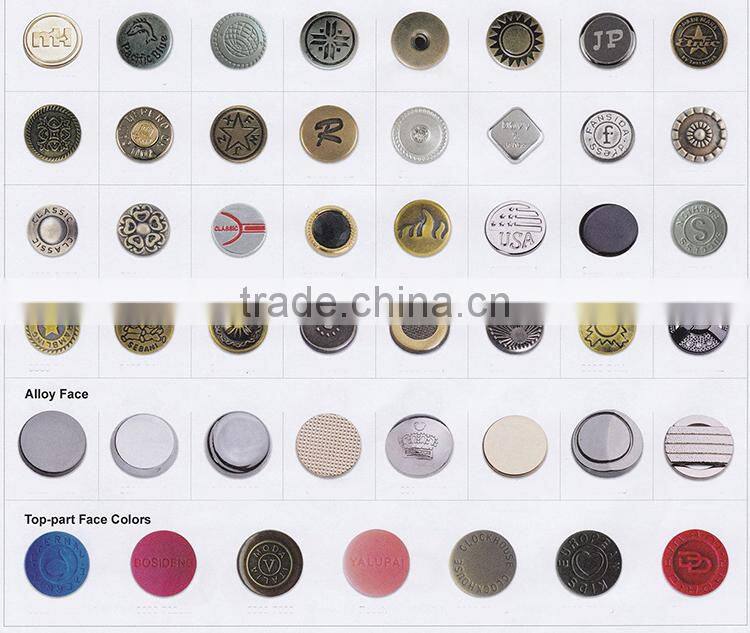 Factory Sale Custom Spring Button Rhinestone Snap Button For Garment