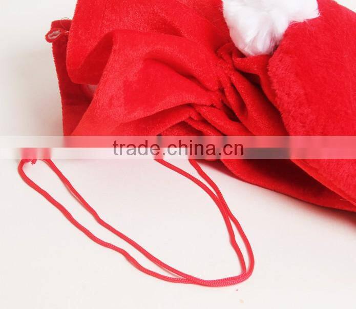 Customized Christmas Pouch,Wholesale Gift Pouch / Christmas Gift Bag/ Drawstring Gift Pouch