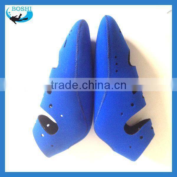 Custom Imprint Neoprene Foldable Travel Slipper,Folding Porable Indoor Shoes, Slippers Fin Sock