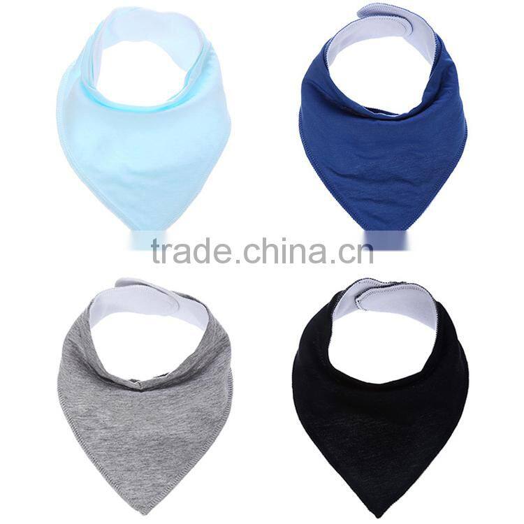plain cotton baby bibs