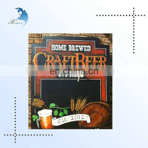 Wall hanging Writing wooden blackboard chalk plywood board