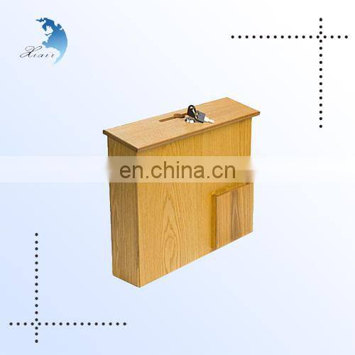 Custom logo wood display advice box wood packaging box with long service life