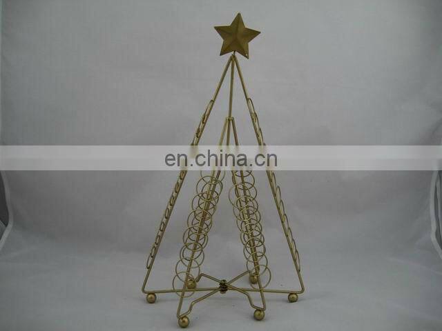 New metal christmas card holder for collect greeting card