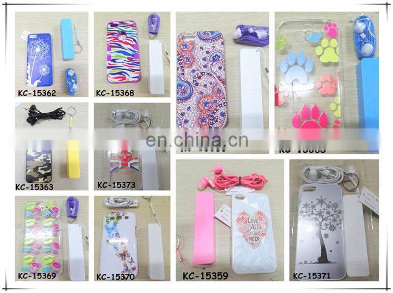 Plastic phone case set for 2014 with animal design