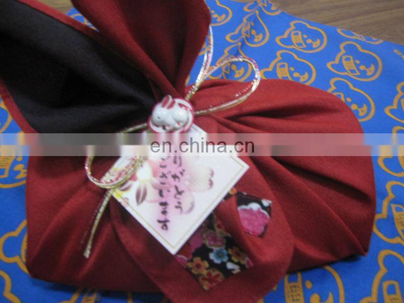 furoshiki, wrapping cloth, japanese classic design,cheap lunch bag, square bandana