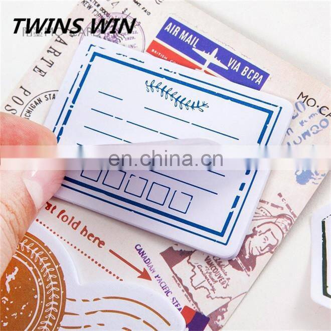 2018 Alibaba website Best Selling Personalised cute letter shaped sticky notes stationery wholesale from china