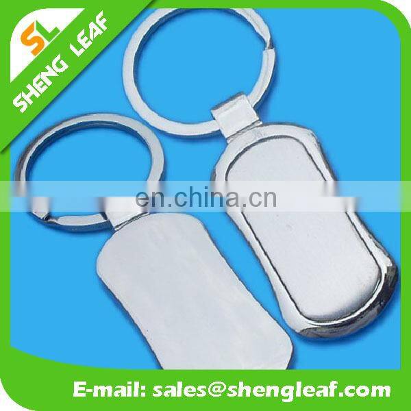 creative pink airplane shaped metal keychain for girls