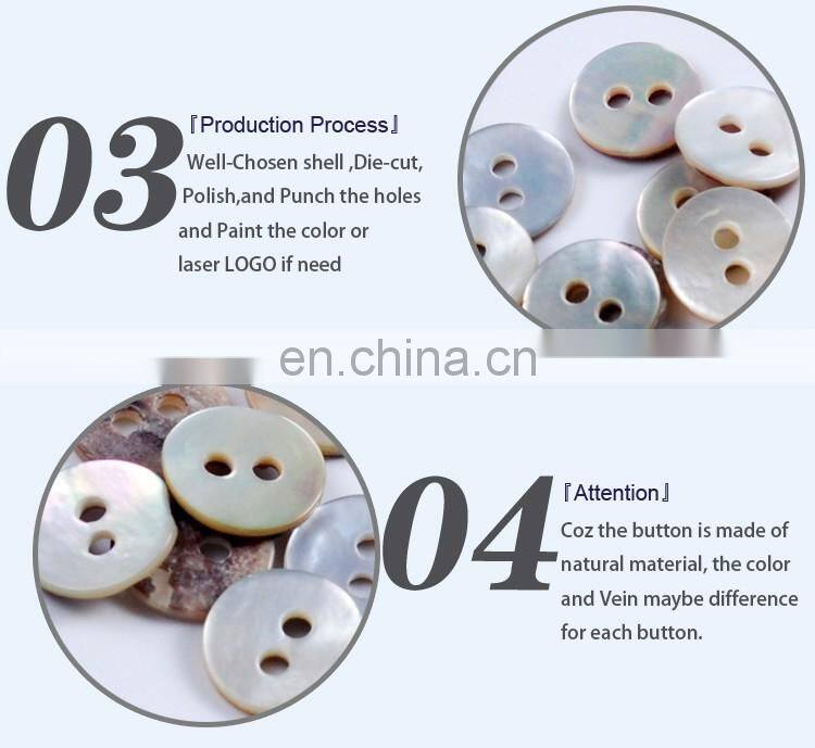 Natural Agoya Real Shell Button for Shirt BN80051