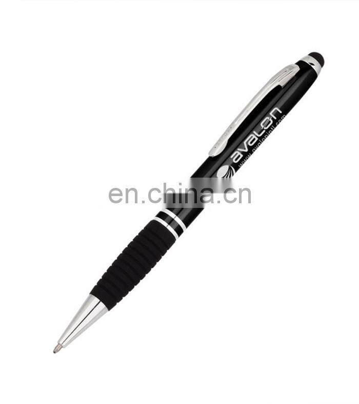 twist multi function metal pen advertising pen with stylus ball pen