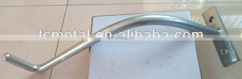 Hot dip galvanized high voltage arcing horn