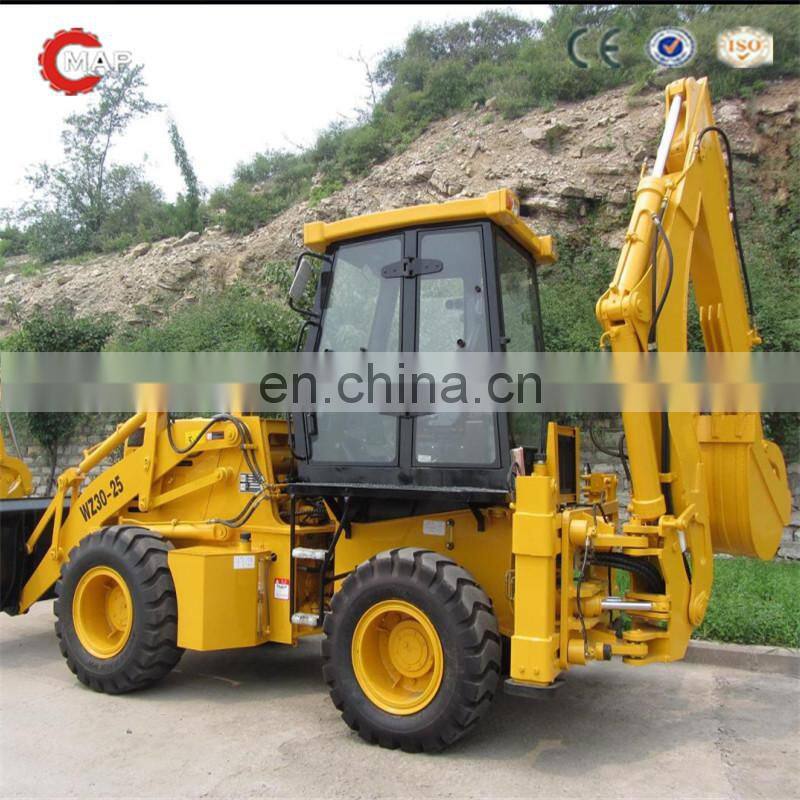WZ30-25 quality hydraulic backhoe loader with price