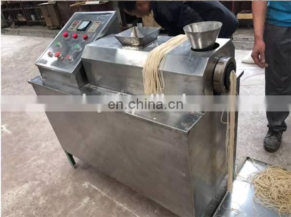 Hollow stuffed noodle producer Italy macaroni making machine Color with a filling noodle machine