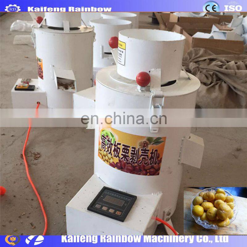 Factory Price Chestnut Shell Removing Machine price electric chestnut shell Peeler peeling machine