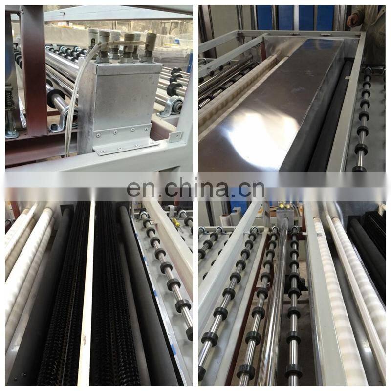 High quality horizontal glass cleaning machine