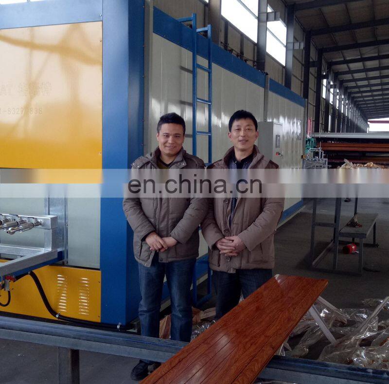 Advanced wood texture printing machine for aluminum window and door