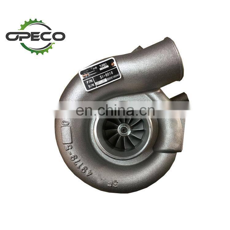 For Mitsubishi Earth Moving Excavator 320 C6.4 turbocharger 316375 5I-8018 5I8018 5I7952 49179-02230