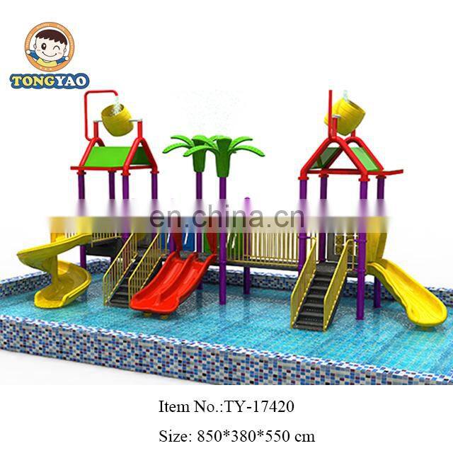 water park slide, kids amusement park house sets