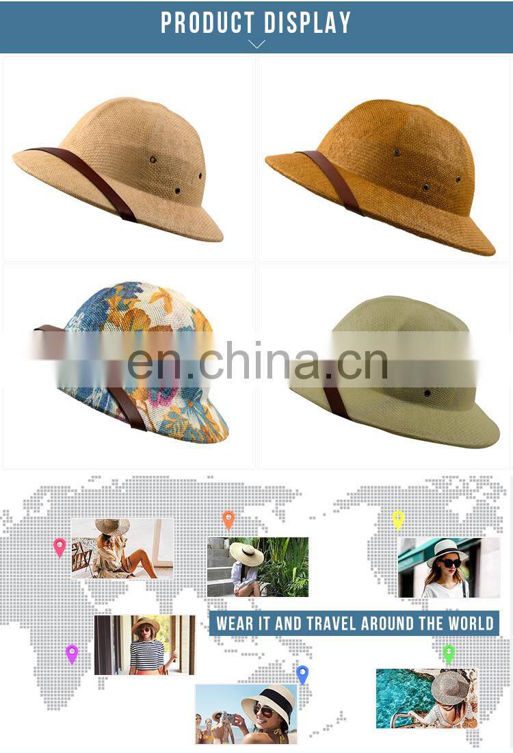 Beach Sun Hat for Women Summer Straw Hat Wide Brim UV Protection Foldable Hat with Bowknot