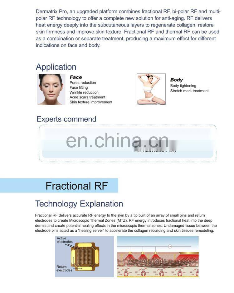 Great quality rf fractional micro needle / fractional rf microneedle / fractional rf