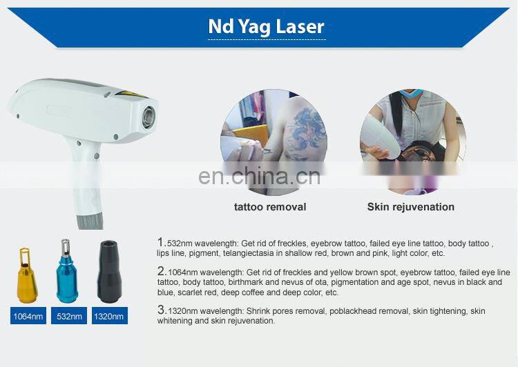 2019 New 360 magneto-optical 4in 1 IPL+OPT+ND YAG  laser+RF rejuvenation tattoo hair removal multifunctional machine