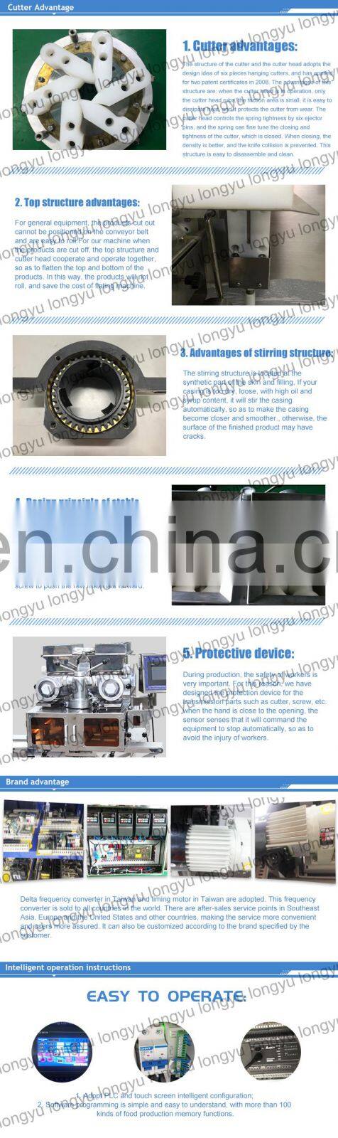 Good quality Automatic Mooncake Encrusting Machine / Maamoul Forming Line