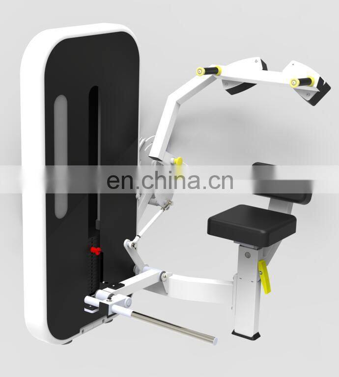 2019 Lzx new line gym fitness equipment pin loaded weight stack ABDOMINAL ISOLATOR