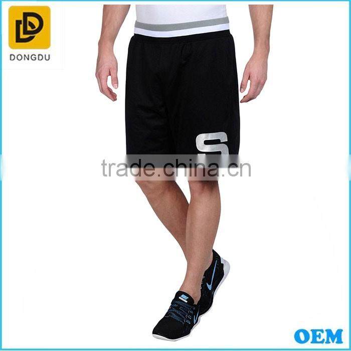 Summer Black cotton mens shorts from Alibaba mens clothes factory