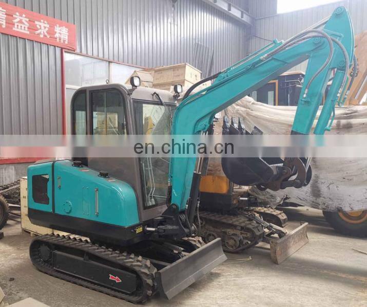 EPA CE certification diesel engine mini 2t excavator machine with thumb attachments