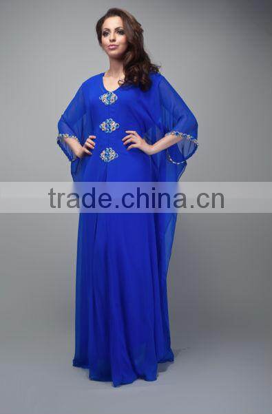 New Hot Sale Royal Blue Turkish Evening Dresses