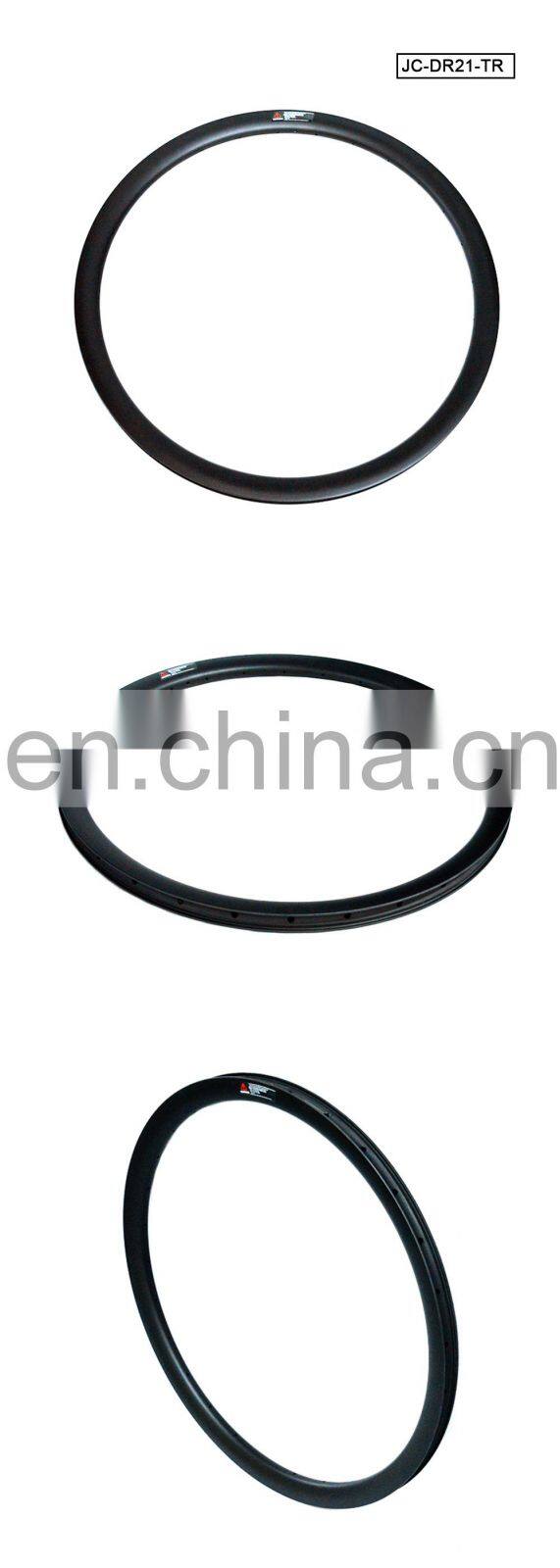 Disc Brake MTB Bike Rim U Shape 27.5ER Carbon Tubular Rim 32mm Width Custom Logo
