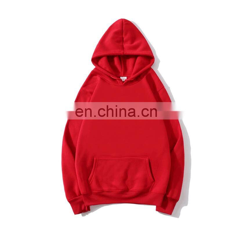 High Quality Plus Size Pullover Warm Wholesale Custom Printing Embroidery Men Hoodies Crop Top S-5XL