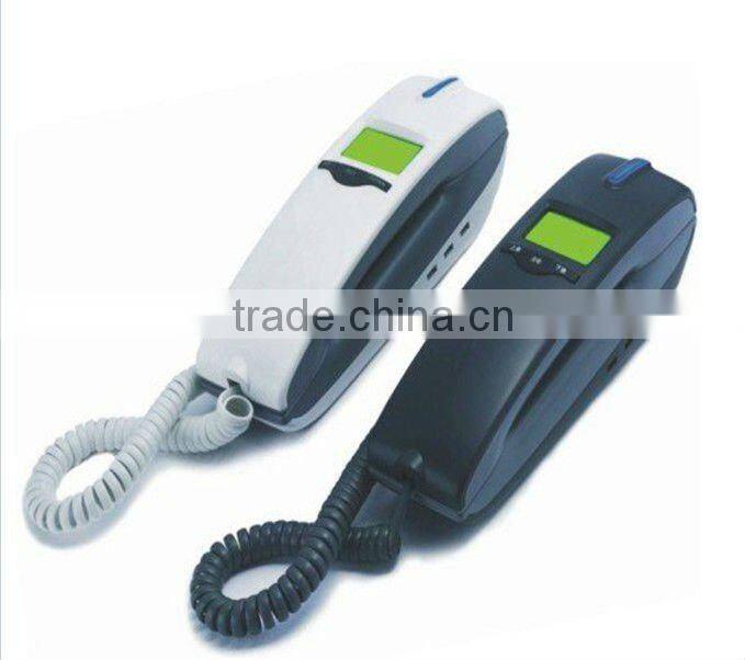 trimline caller ID telephone with backlit white
