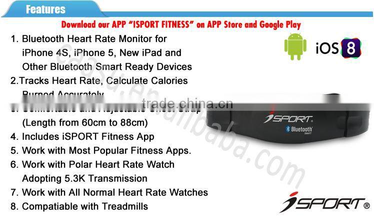 Bluetooth Low Energy Calorie Meter Heart Rate Monitor Fitness Tracker