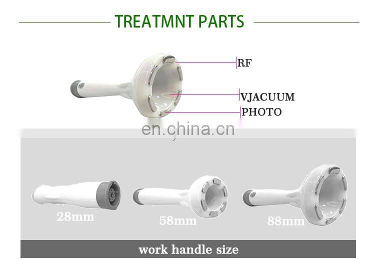 3 in 1 vacuum 40K RF Body Cavitation Slimming facelifting and skin tighten Machine