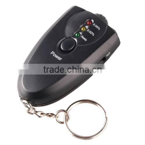 2015 Newest Keychain LED Breath Alcohol Tester / Breathalyzer Alcohol Tester / Alcohol Tester