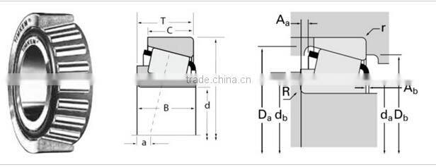 M88047/M88010 Bearing Inch Taper Roller Bearing SET310